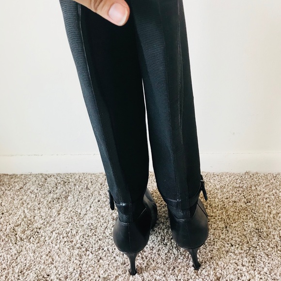 Via Spiga Black Leather Boots Size 5M - Picture 5 of 8